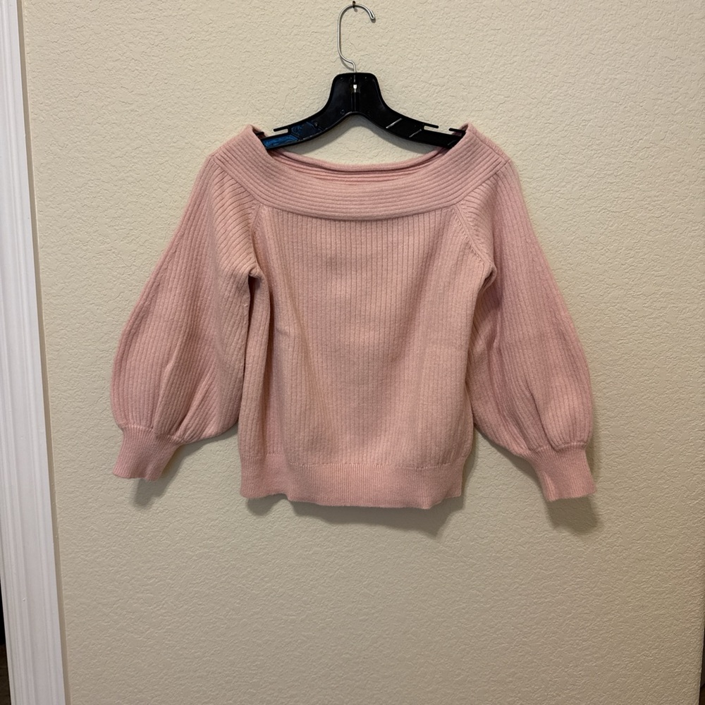 Anthropologie Blush Sweater